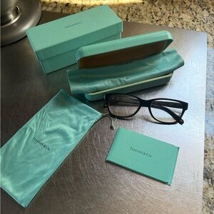 Tiffany & Co Reading Glasses and Hard Case plus box and accessories